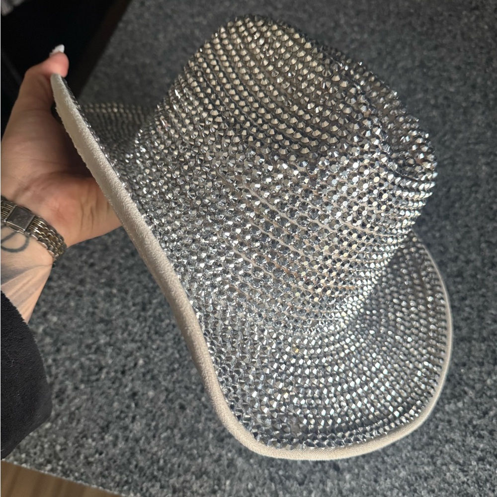 Rhinestone cowboy hat